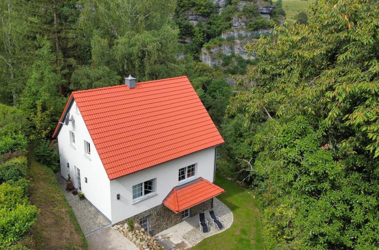 Ferienhaus Glücksgriff Pottenstein Exterior foto
